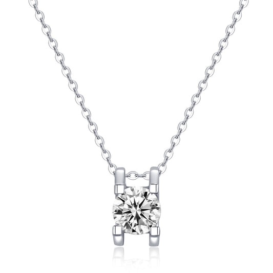 【#21】（Vien Necklace）925 Sterling Silver Moissanite necklace