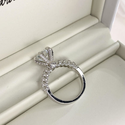 【#03】（Moonlight）925 Sterling Silver Moissanite rings