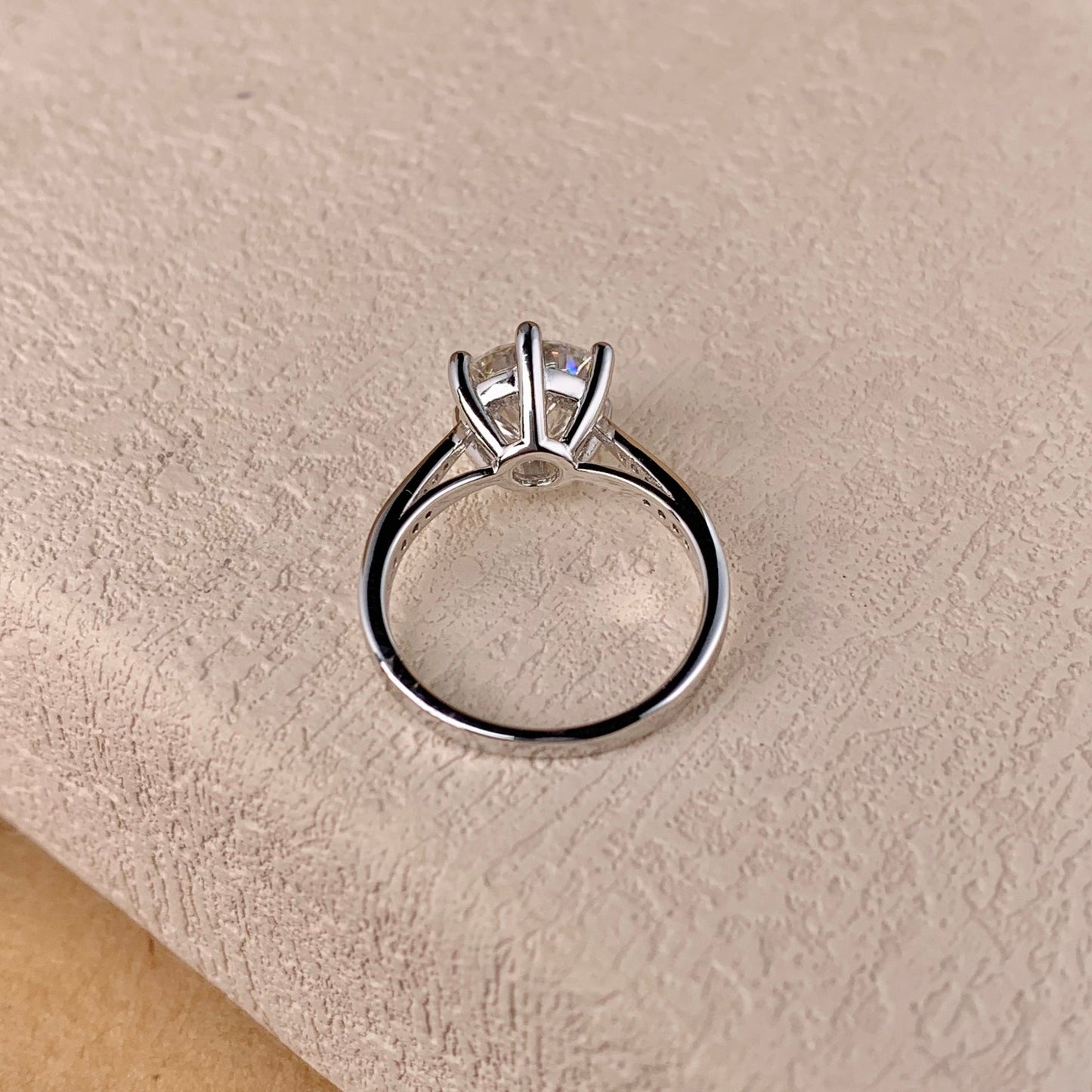 【#09】（COCO）925 Sterling Silver Moissanite rings